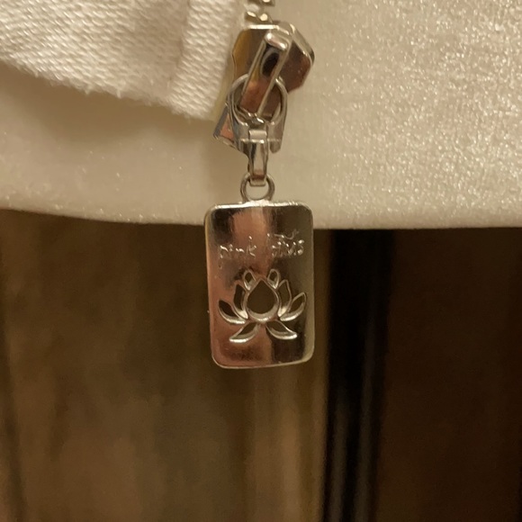 Luxurious Pink Lotus Yoga jacket - Picture 4 of 5